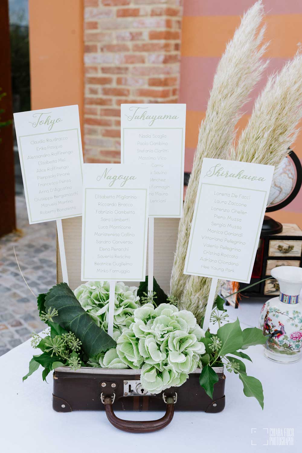 Cartelli_nomi_Tableau_de_Mariage_tema_Giappone_viaggio_tema_moderno_verde_ToThee.jpg